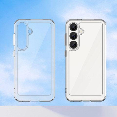 Etui Outer Space Case z żelową ramką na Xiaomi Redmi Note 14 Pro+ 5G - przezroczyste