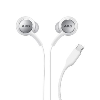 Słuchawki przewodowe Samsung EO-IC100BWE USB-C Stereo Hi-Fi (OOB Bulk - opakowanie zastępcze) - białe