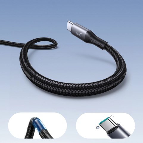Kabel Joyroom S-A28 Flash Series 3A USB-A - USB-C 1m - czarny