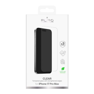 Szkło hartowane Puro Standard na iPhone 17 Pro Max