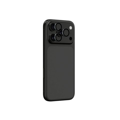 Szkło na aparat AMAZINGTHING Lens Glass na iPhone 17 Pro / Pro Max z szarą ramką aluminiową