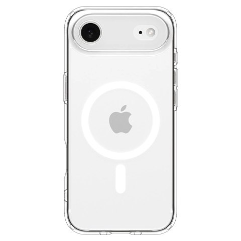 Etui Spigen Ultra Hybrid MagSafe na iPhone 17 Air - przezroczysto-białe