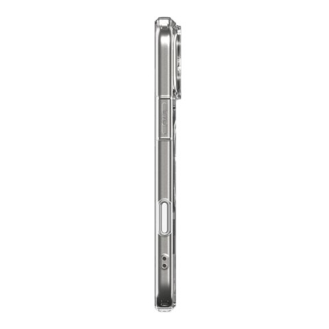 Etui Spigen Ultra Hybrid "T" MagSafe na iPhone 17 Pro Max - przezroczysto-białe