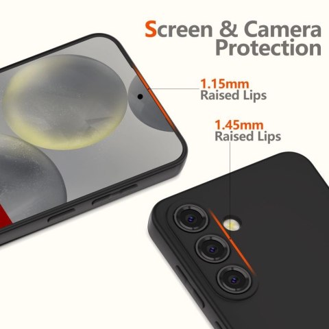 Etui Tech-Protect Icon na Samsung Galaxy A17 4G / 5G - czarne