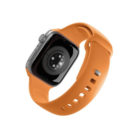 Pasek Puro Icon na Apple Watch 44/45/46/49mm - pomarańczowy