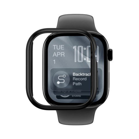 Etui ochronne AMAZINGTHING Minimal na Apple Watch Series 11 46mm - czarne