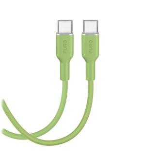 Kabel Puro Icon 60W USB-C - USB-C 1,5m - zielony