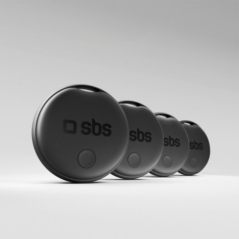Lokalizator SBS uniwersalny Track My Dual zestaw 4 szt. - czarny