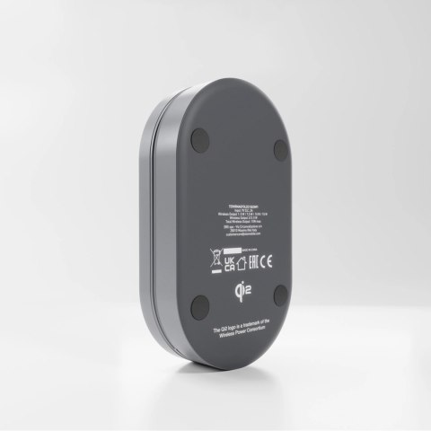 Stacja ładująca SBS składana 3w1 bezprzewodowa QI2 MFI - Made for iPhone - czarna