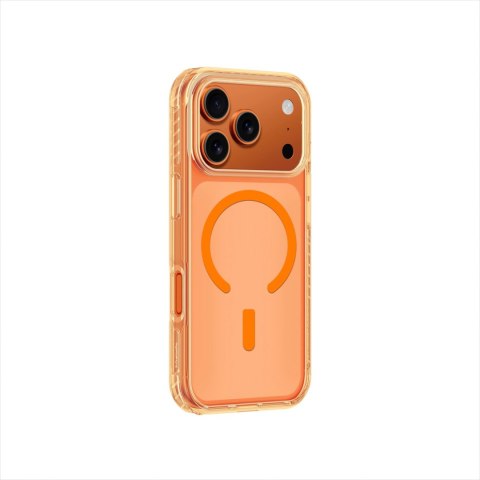 Etui AMAZINGTHING Titan Pro na iPhone 17 Pro kompatybilne z MagSafe - pomarańczowe