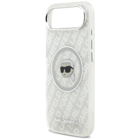 Etui Karl Lagerfeld IML Karl Head Logo MagSafe na iPhone Air -szare