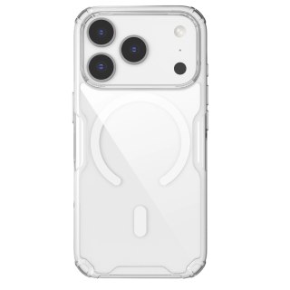 Etui Nillkin Nature TPU Pro kompatybilne z MagSafe na iPhone 17 Pro - białe