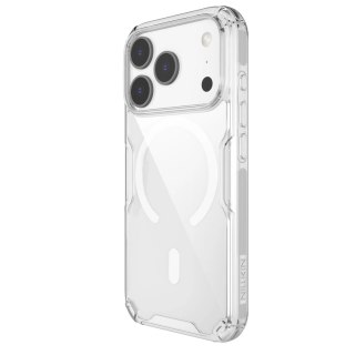 Etui Nillkin Nature TPU Pro kompatybilne z MagSafe na iPhone 17 Pro - białe