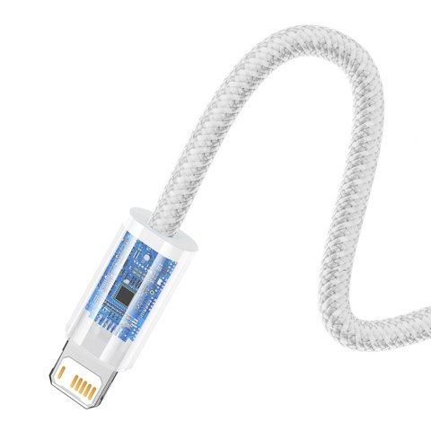 Kabel Baseus Dynamic Series 2.4A USB-A - Lightning 1m - biały