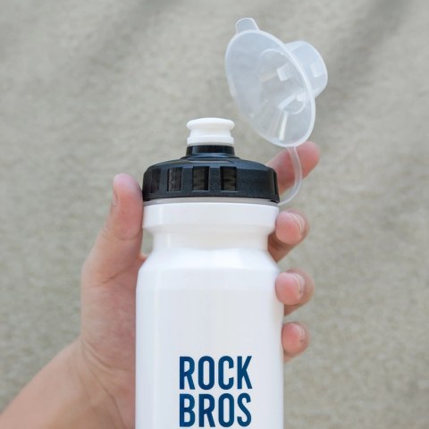 Bidon rowerowy Rockbros 600 ml - biały