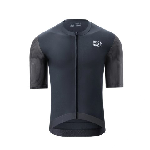 Koszulka rowerowa Rockbros 15200025 z krótkim rękawem rozmiar XL - czarna