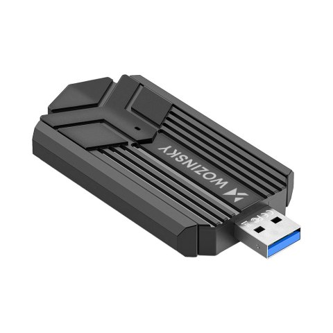 Adapter Wozinsky WAX-1800 dwupasmowy bezprzewodowy USB 3.0 WiFi 6 - czarny