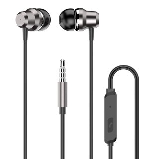 Słuchawki dokanałowe Dudao X10PRO przewodowe 3,5mm mini jack - czarne