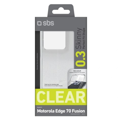Etui SBS Skinny Cover na Motorola Edge 70 Fusion - przezroczyste