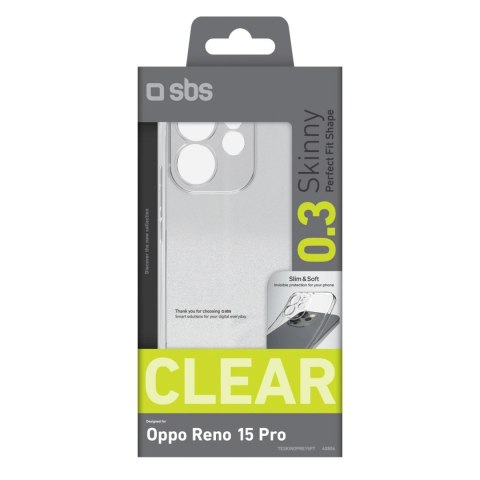 Etui SBS Skinny Cover na Oppo Reno 15 Pro - przezroczyste