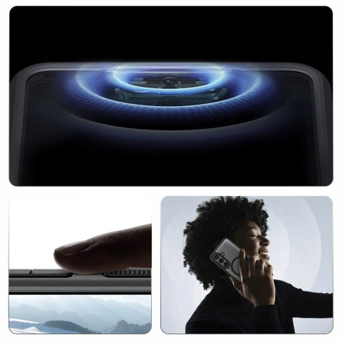 Etui Spigen Ultra Hybrid Mag MagSafe na Samsung Galaxy S26 - przezroczysto-czarne