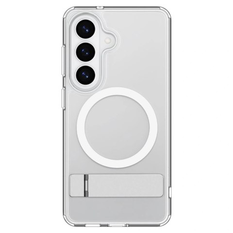 Etui Spigen Ultra Hybrid S Mag MagSafe na Samsung Galaxy S26+ - przezroczysto-białe