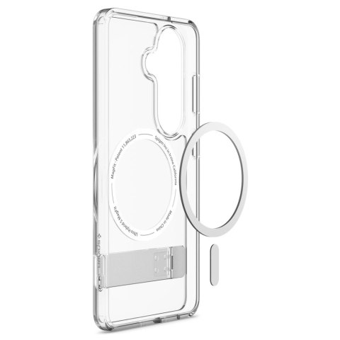 Etui Spigen Ultra Hybrid S Mag MagSafe na Samsung Galaxy S26+ - przezroczysto-białe