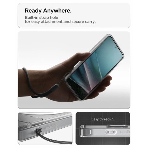 Etui Spigen Ultra Hybrid S Mag MagSafe na Samsung Galaxy S26+ - przezroczysto-białe