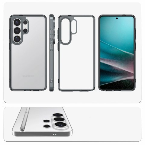 Etui Spigen Ultra Hybrid na Samsung Galaxy S26 Ultra - przezroczysto-czarne