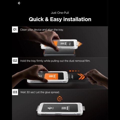 Szkło hartowane Spigen Glas.Tr Ez Fit Pro HD na Samsung Galaxy S26+