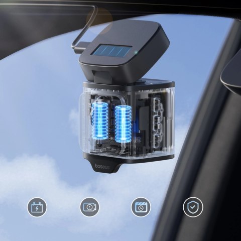 Wideorejestrator Baseus PrimeTrip VD1 Pro kamera samochodowa 4K - czarny