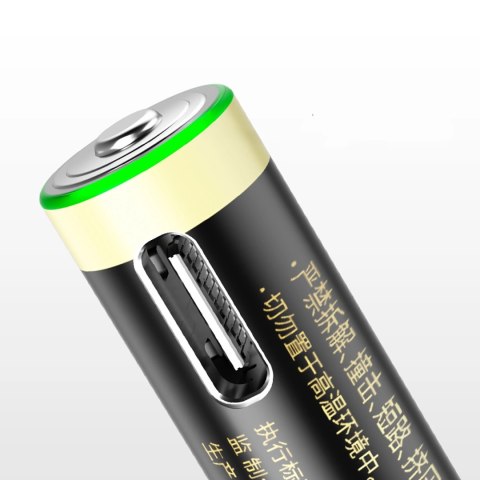 Bateria litowa Orico Ener-G EG7C AAA 1,5 V 500mWh akumulator USB-C z kablem ładującym 2 szt.