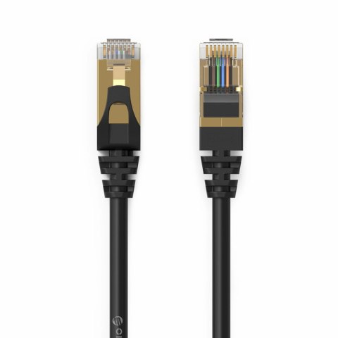 Kabel sieciowy Ethernet Orico PUG-C7 CAT7 10Gbps RJ45 internetowy LAN okrągły 5 m - czarny