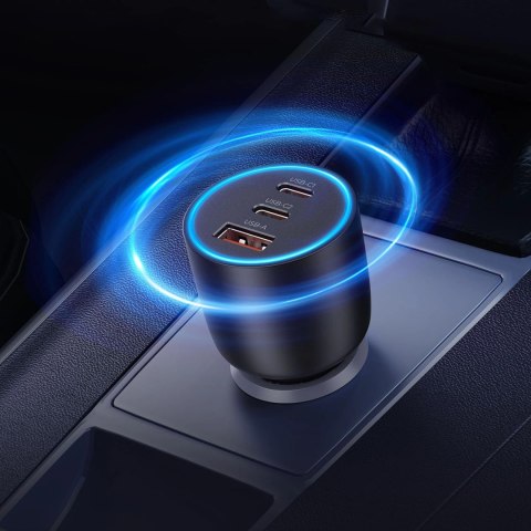 Ładowarka samochodowa Orico PowerLink 165W USB-A + 2x USB-C - czarna
