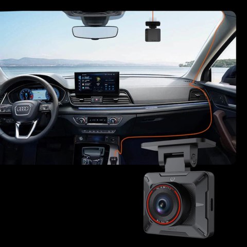 Kamera samochodowa AKEEYO P1 wideorejestrator FullHD 30fps - czarna