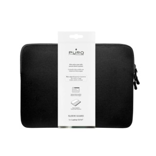 Torba Puro Slim Guard na laptopa 14" - czarna