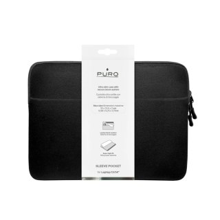 Torba Puro Slim Pocket na laptopa 13" - czarna