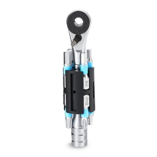 Multitool rowerowy Rockbros TG-8601 grzechotka S2 cylindryczna obudowa - czarny