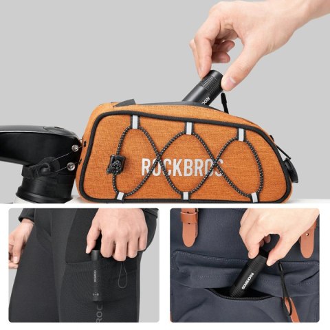 Multitool rowerowy Rockbros TG-8601 grzechotka S2 cylindryczna obudowa - czarny