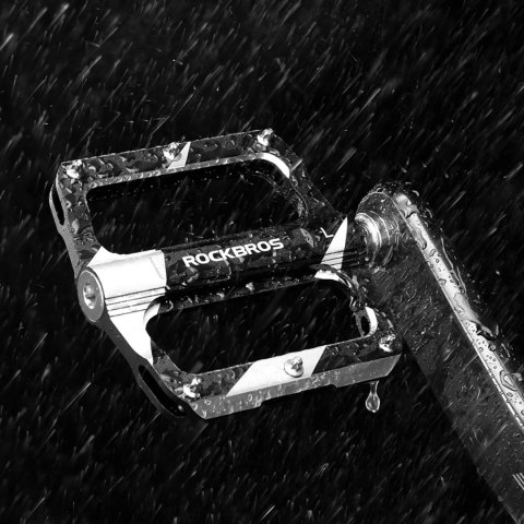 Pedały rowerowe Rockbros K306-BK MTB aluminiowe - czarne