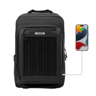 Plecak rowerowy Rockbros H51 Plecak z panelem solarnym - czarny