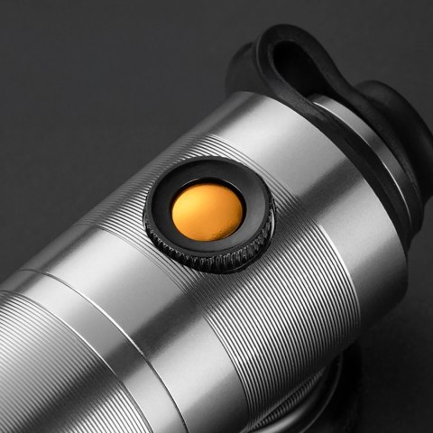 Pompka rowerowa Rockbros HQ-67A-L03 z manometrem - srebrna