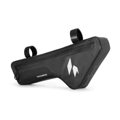 Torba rowerowa Rockbros AS-152 na dolną rurę wodoodporna 1,9 l - czarna