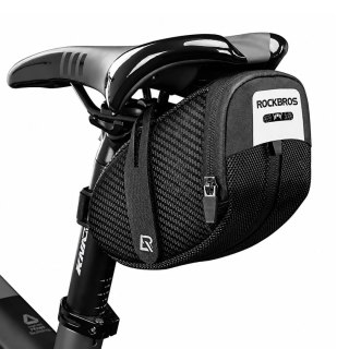 Torba rowerowa Rockbros B74 podsiodłowa 0,75 l - czarna