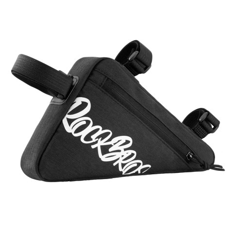 Torba rowerowa Rockbros G001 Flash Journey na ramę trójkątna 0.8 l - czarna