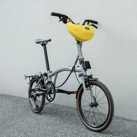 Torba rowerowa Rockbros H74 na kierownicę lub ramię typu banan 1,8 l - żółta
