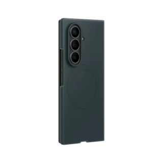 Etui Samsung Silicone Magnet Case do Samsung Galaxy Z Fold 8 kompatybilne z MagSafe + 2 szt. folii antyrefleksyjnej - zielone