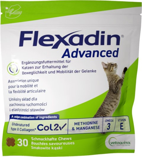 VETOQUINOL Flexadin Advanced Cat 30 kąsków