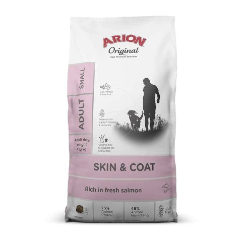 Arion Original Skin & Coat Karma Sucha Dla Psów Dorosłych Ras Małych Z Łososiem 7kg