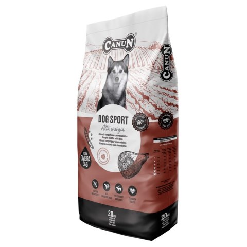 Canun Dog Sport Karma Sucha Dla Psów Sportowych Wołowina 20kg